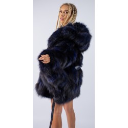 Capa model fluture - blue/black