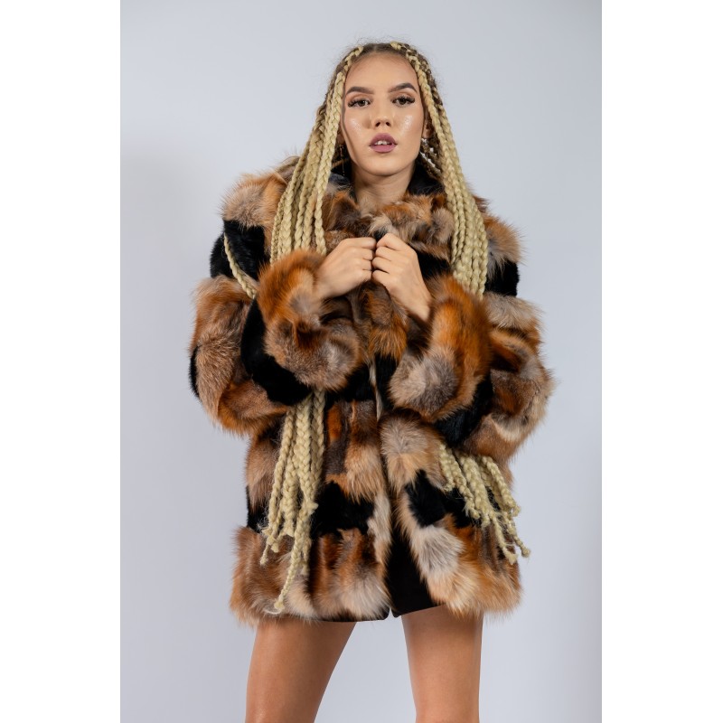 HAINA VULPE cu VIZON