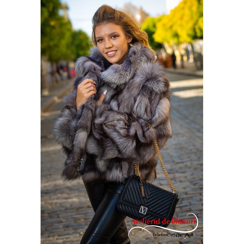 Haina Bucati Vulpe Argintie