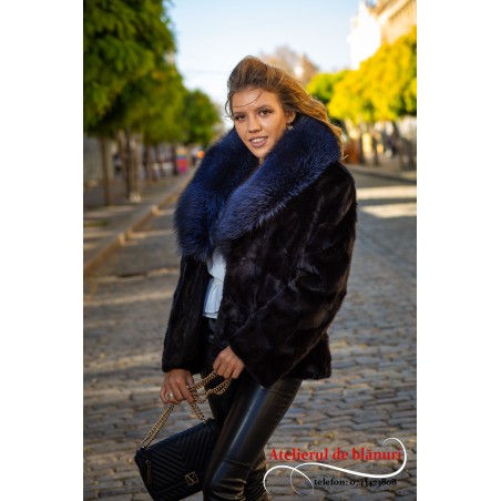 Jacheta Bucati Vizon cu guler Sal Vulpe